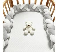 RZYW 100% Cotton Bed Set All Round Braided Protector for Room Decor Home, Bedroom Thick Soft Breathable Cushion Side Cushion Bed Guard Rail Surrounds Cushions,C2,150CM