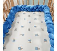 RZYW 3 StrandAnti-Fall Bed Guard Rail Knot Ornament Breathable Soft Cotton Cushions, Living Room or Bedroom,S13,200CM
