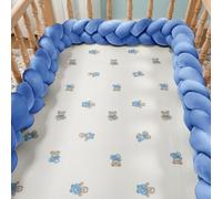 RZYW 3 StrandAnti-Fall Bed Guard Rail Knot Ornament Breathable Soft Cotton Cushions, Living Room or Bedroom,S16,200CM