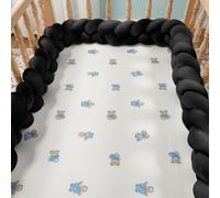 RZYW 3 StrandAnti-Fall Bed Guard Rail Knot Ornament Breathable Soft Cotton Cushions, Living Room or Bedroom,S20,300CM