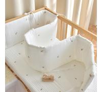 RZYW Baby Boys Girls Nursery Bed Side Rails for Children Protect Rail Cover Baby Bed Adjustable Baby Cot Bumper Set Side Protectors,H7,160X28cm