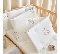 RZYW Baby Boys Girls Nursery Bed Side Rails for Children Protect Rail Cover Baby Bed Adjustable Baby Cot Bumper Set Side Protectors,H6,180X28cm