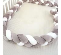 RZYW Braided Knotted Cushions Handmade Soft Knot Pillow Bed Guard Rail Surrounds Cushions Thick Soft Breathable Cushion Side Protectors,S5,200CM