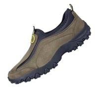RZYW Men's slip on shoes Men's shoes moccasin shoes for men Orthopedic Shoes Extra Wide Fit Shoes Loafers Walking Shoes Fashion Slip On Driving Shoes,Green,43/265mm