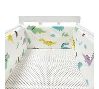 RZYW Non-Padded Single Layer Cot Bumper Alternative,Universal Bed Side Protectors Cushion, All-Round Crib Bumper Pad with Headboard Fall Protection,A20,180 * 30CM