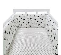 RZYW Non-Padded Single Layer Cot Bumper Alternative,Universal Bed Side Protectors Cushion, All-Round Crib Bumper Pad with Headboard Fall Protection,A03,300 * 30CM