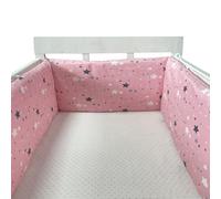 RZYW Non-Padded Single Layer Cot Bumper Alternative,Universal Bed Side Protectors Cushion, All-Round Crib Bumper Pad with Headboard Fall Protection,A25,300 * 30CM