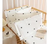 RZYW P5,150X28cm,Headboard Fall Protection Safety Bed Guard All-Round Crib Bumper Pad