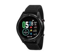 S-02 Smart Digital Black Strap Watch, male, Sector No Limits, Watches, Black, ONE SIZE, Accessories ONE SIZE