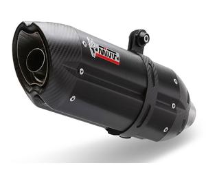 S.044.L9 - Exhaust Muffler Mivv SUONO STEEL BLACK SUZUKI GSX-S 1000 (2015 >)