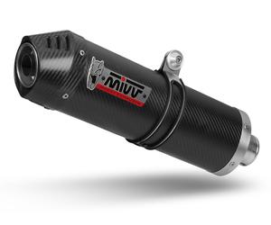 S.045.L3C - Exhaust Muffler Mivv SPORT OVAL Carbon SUZUKI SV 650 (2016 >)