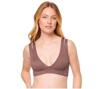 Zero Feel Flow Bralette in Recycled Fabric Cocoa