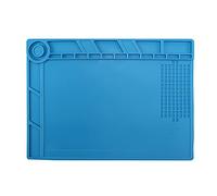 S-140 Magnetic Insulation Silicone Soldering Mat Magnetic Repair Mat, Heat Resistant Work Mat 932°F for Repair Electronics