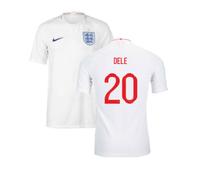 (S) 2018-2019 England Authentic Home Shirt (Dele 20)