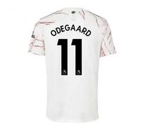 (S) 2020-2021 Arsenal Adidas Away Football Shirt (ODEGAARD 11)