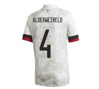 (S) 2020-2021 Belgium Away Shirt (ALDERWEIRELD 4)