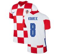 (S) 2020-2021 Croatia Home Nike Vapor Shirt (KOVACIC 8)