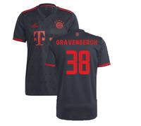 (S) 2022-2023 Bayern Munich Third Shirt (GRAVENBERCH 38)