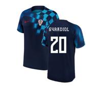 (S) 2022-2023 Croatia Away Shirt (Gvardiol 20)