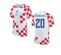 (S) 2022-2023 Croatia Home Shirt (GVARDIOL 20)