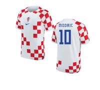 (S) 2022-2023 Croatia Home Shirt (MODRIC 10)