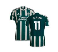 (S) 2023-2024 Man Utd Authentic Away Shirt (Hojlund 11)