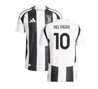 (S) 2024-2025 Juventus Authentic Home Shirt (Del Piero 10)