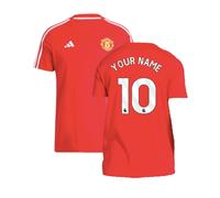 (S) 2024-2025 Man Utd DNA Tee (Red) (Your Name)