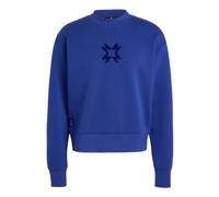 (S) 2024-2025 Man Utd Seasonal Doubleknit Crew (Blue)