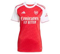 adidas Arsenal Home Shirt 2025 2026 Womens 10 (S) Red