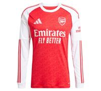 (S) 2025-2026 Arsenal Long Sleeve Home Shirt