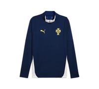(S) 2025-2026 Portugal Training 1/4 Zip Top (Persian Blue)