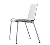 S 260 SP Chair without armrest with mirror upholstery Thonet