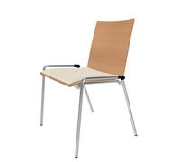 S 262 SP Chair without armrest with mirror upholstery Thonet