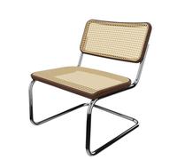 S 32 VL Lounge Chair Armchair WALKING TREE WITH NATURAL WOOD VARNISH / NATURAL TUBULAR FLEECE Thonet SINGLE PIECES