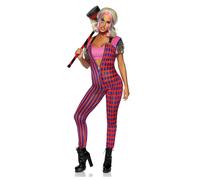 (S (36-38)) Deluxe deranged girl costume for women