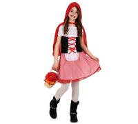(S 4-6 years (110-120 cm)) Basic Little Red Riding Hood costume for girls