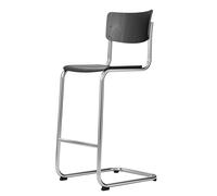 S 43 H Tubular Steel Classic Barstool Thonet
