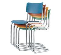 S 43 ST Tubular steel classic cantilever chair Thonet