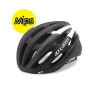 (S - 51-55 CM, Matt Black / White) Giro Foray MIPS Road Helmet