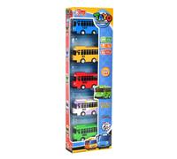 (S 5PCS) Tayo Little Bus Toy Set,little Bus Tayo Car Toy Set,pull Back Mini Cars Toy For Kids