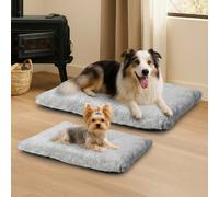 (S/60x45x5cm) Skylos Dog Bed Plush Pet Cushion Large Dog Crate