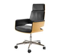 S 845 PVDRWE Swivel armchair Thonet