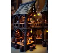 s - Abstract Art Jigsaw Puzzle,Retro Bar Funny Wooden Puzzle,Full of Challenging and Exciting Puzzles，Gifts for Family and Friends_1000pcs