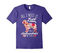 (S) All I Need Is Love And A Newfoundland Or Two T-shirt-Father's Day