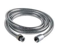 S AND S Stainless Steel Chrome Flexible 1.5M Shower Head Hose Bathroom Pipe