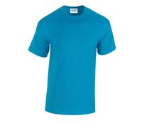 (S, Antique Sapphire) Gildan Mens Heavy Cotton T-Shirt