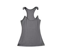 (S, as the picture) Invisible Shoulder Strap Solid Color Vest Women'S European And American Style Round Neck Tight Suspender, Spicy Girl Tight Fit Pure Desire Top
