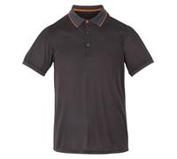 Regatta Mens Remex II Polo Shirt - Ash/Fox Solid - Ash/Fox Solid - S