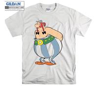 (S) Asterix And Obelix Character T-shirt